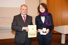 Verleihung der Carl-Schurz-Medaille an Frau Andrea Neumann